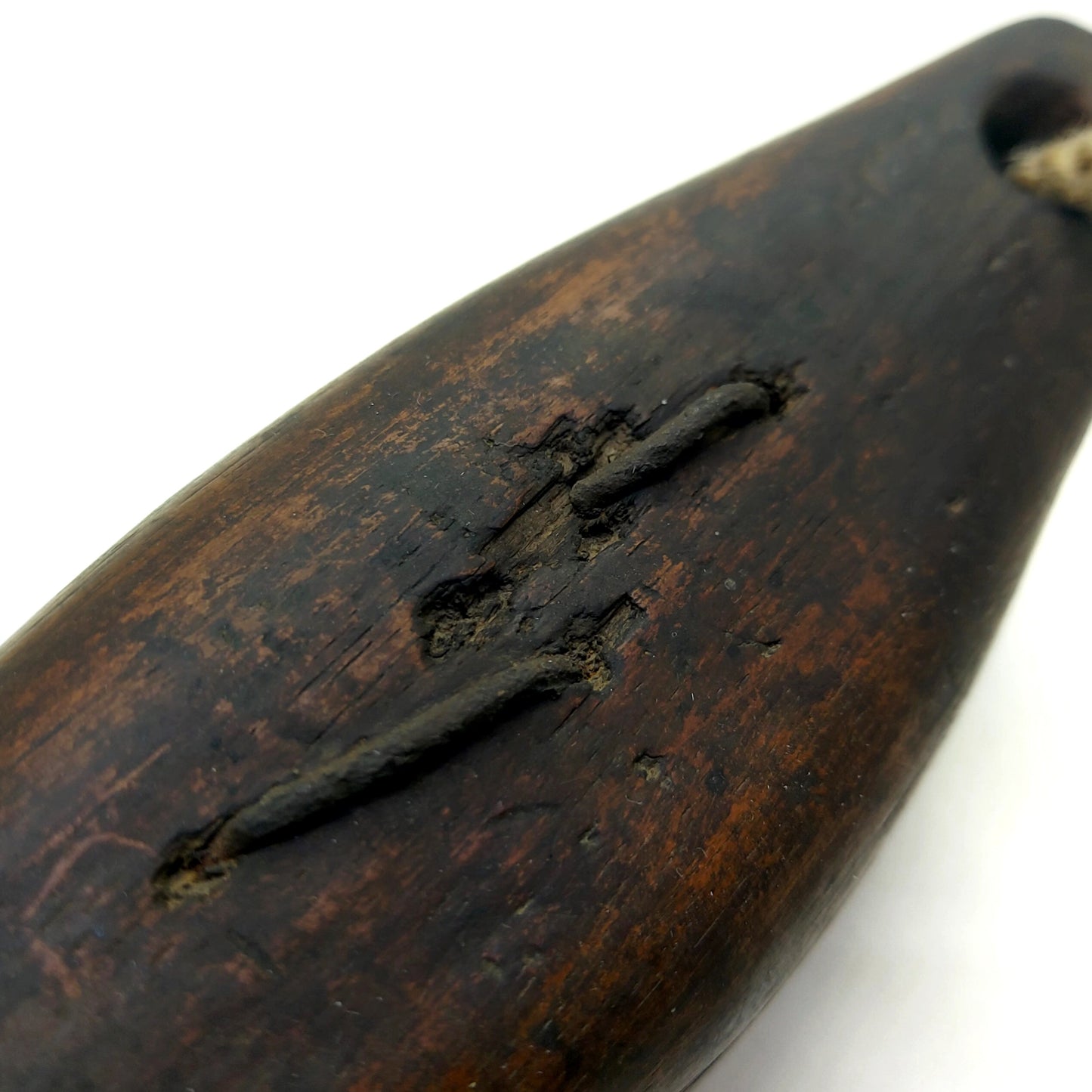 Vintage Javanese Wooden Cow Bell Cattle Bell Primitive Decor Rustic Farmhouse Home Decor Unique Wall Decor - BC1015