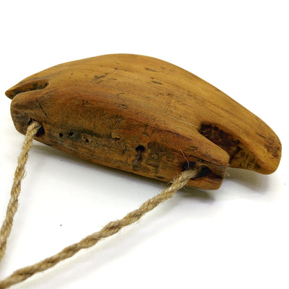 Vintage Wooden Cow Bell Cowbell Asian Cattle Bell Primitive Decor Vintage Rustic Home Decor Farmhouse Unique Bohemian Decor Art Wall Decor - BC1017