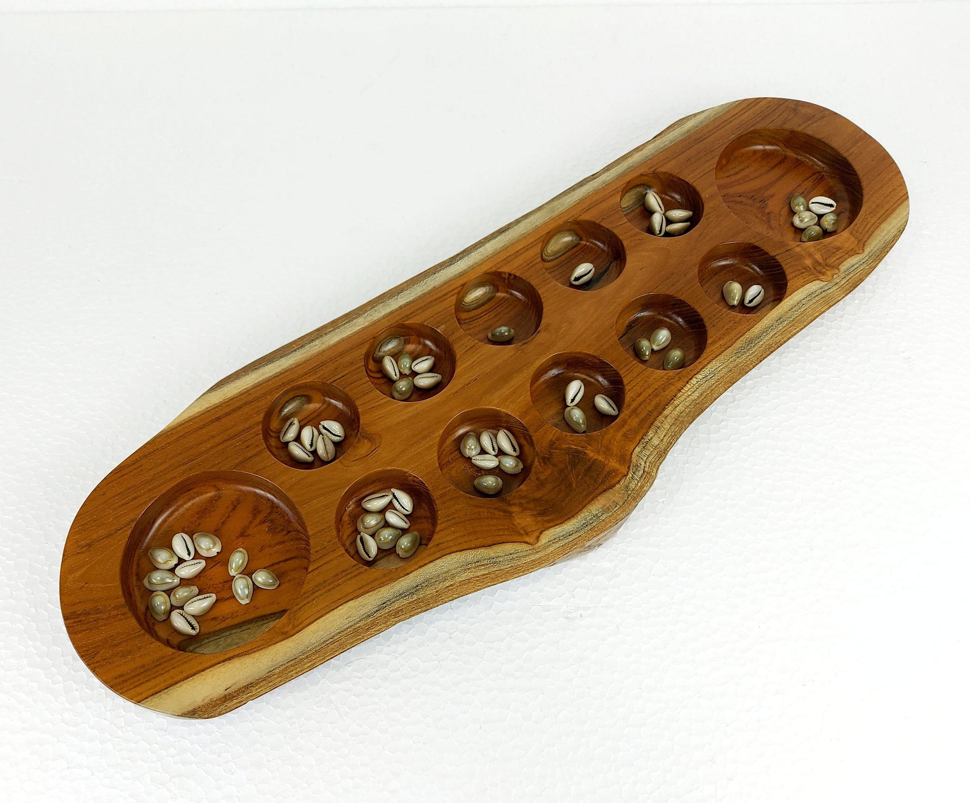 Teak wood is known for its beautiful finish and durability making this board game a perfect gift for kids teens and adults. 