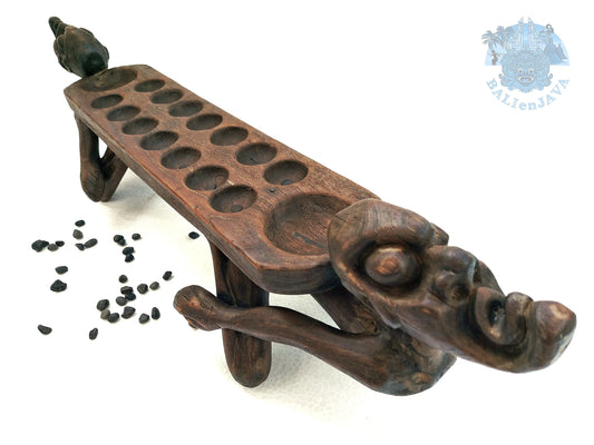 Vintage Asmat Mancala Board Game – Primitive Tribal Art